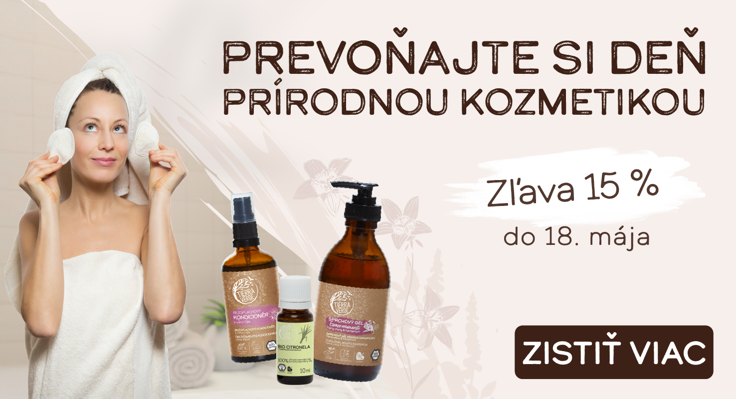 Prevonajte si den prirodnou kozmetikou