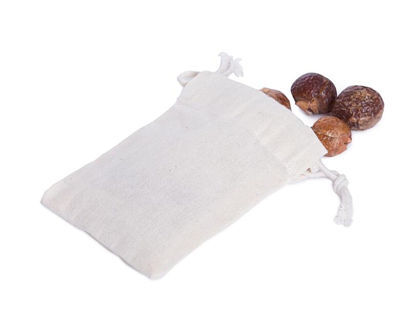  Plátené vrecúško na mydlové orechy – bezobal 10 ks