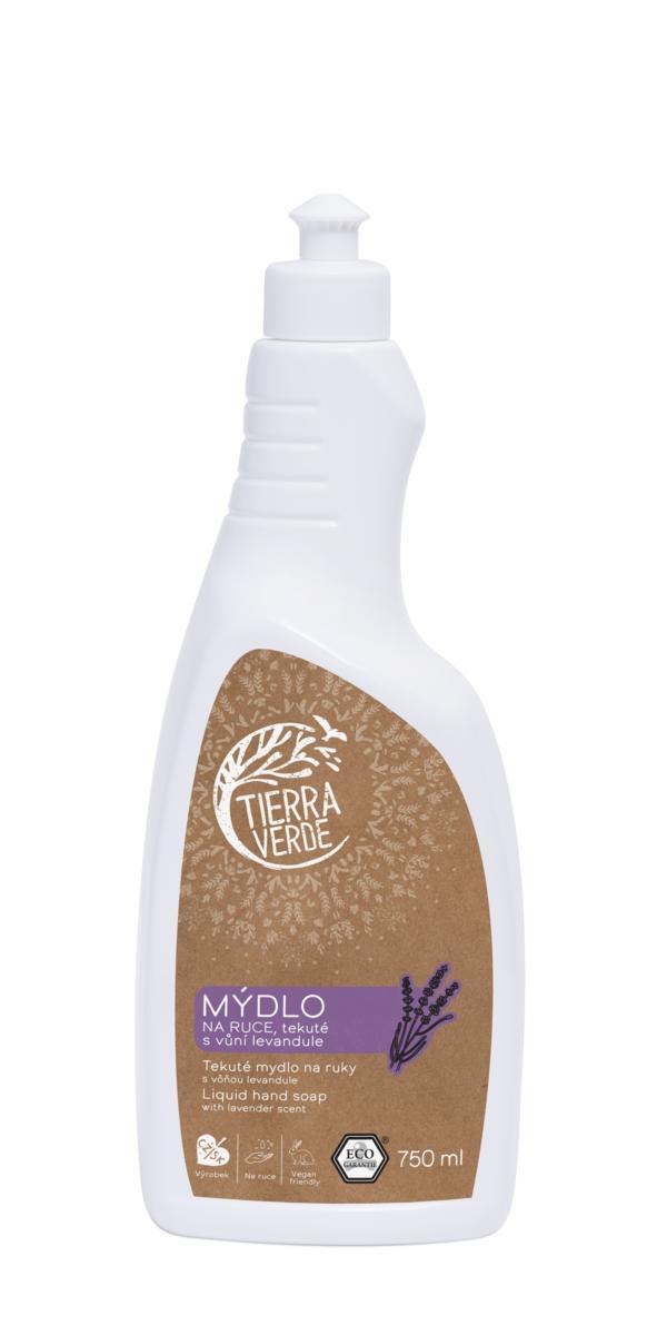  Tekuté mýdlo na ruce – levandule (lahev 750 ml)
