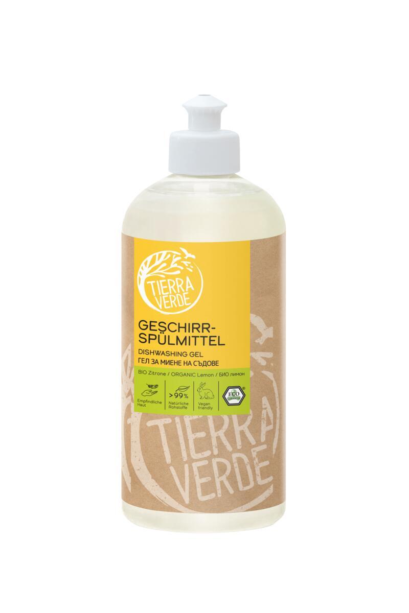  Gel na nádobí – BIO citron (lahev 500 ml) DE+EN+BG